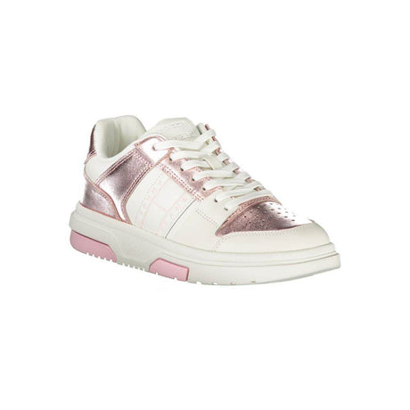 Tommy Hilfiger White Polyethylene Women Sneaker - Hilstor