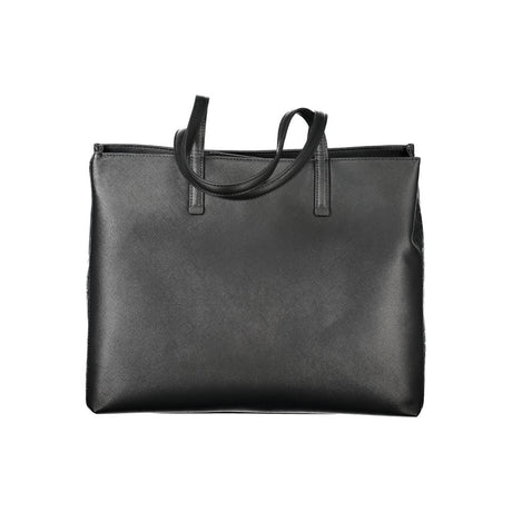 Calvin Klein sort polyethylen håndtaske til kvinder
