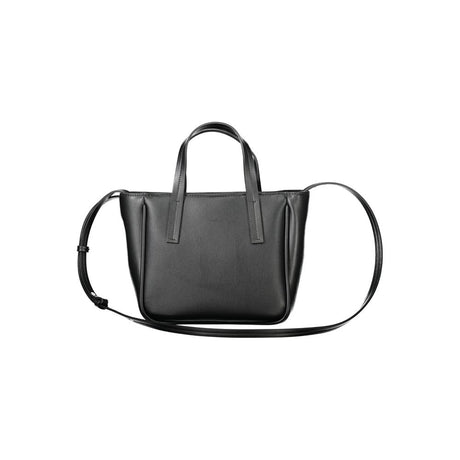 Calvin Klein sort polyethylen håndtaske til kvinder