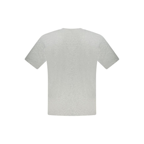 North Sails Grå T-shirt til mænd i bomuld