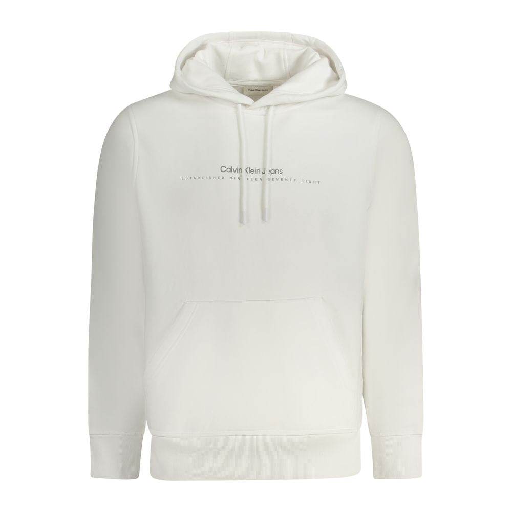Calvin Klein White Cotton Men Sweater - Hilstor