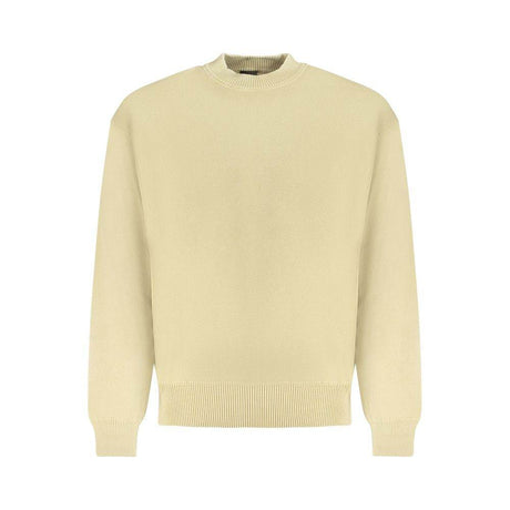 Hugo Boss Beige Cotton Men Sweater - Hilstor