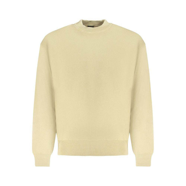 Hugo Boss Beige Cotton Men Sweater - Hilstor