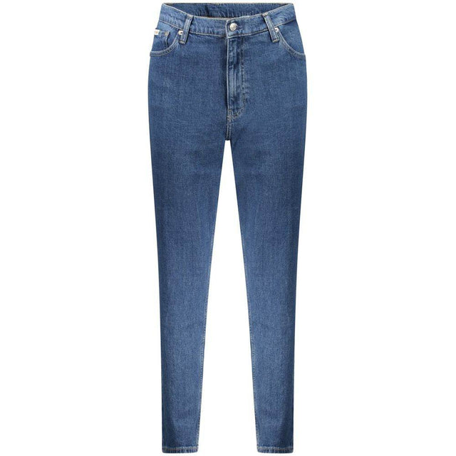 Calvin Klein Blue Cotton Women Jeans - Hilstor