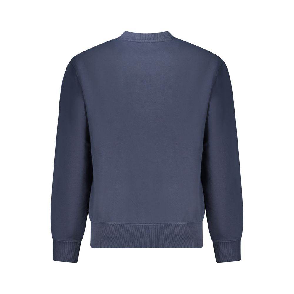 Hugo Boss Blue Cotton Men Sweater - Hilstor