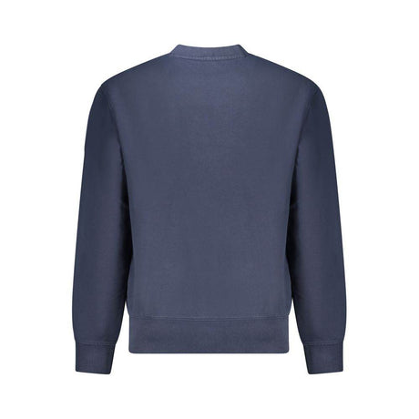 Hugo Boss Blue Cotton Men Sweater - Hilstor