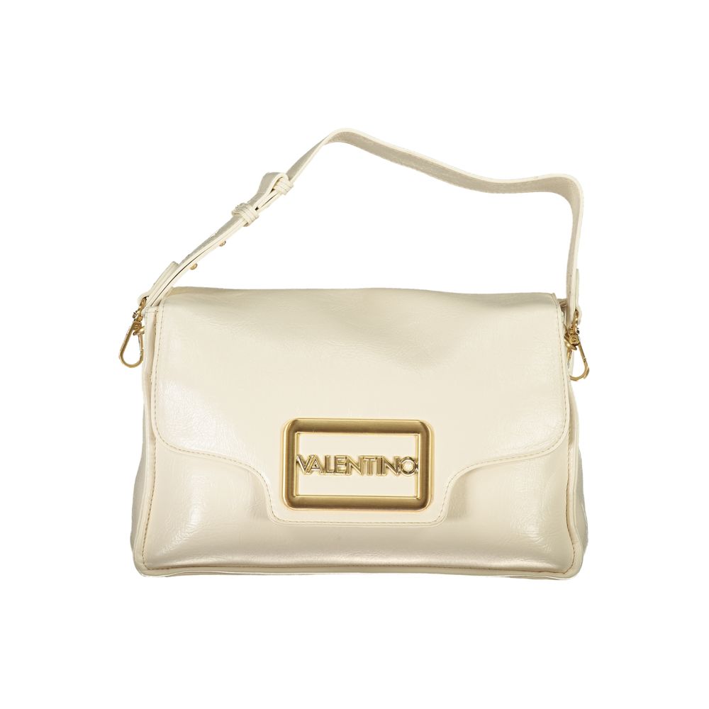Valentino Tasker Beige Polyethylene Håndtaske til kvinder