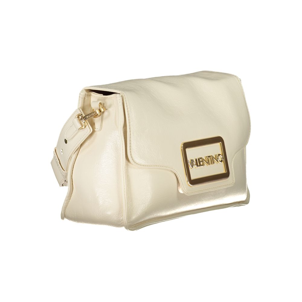 Valentino Tasker Beige Polyethylene Håndtaske til kvinder
