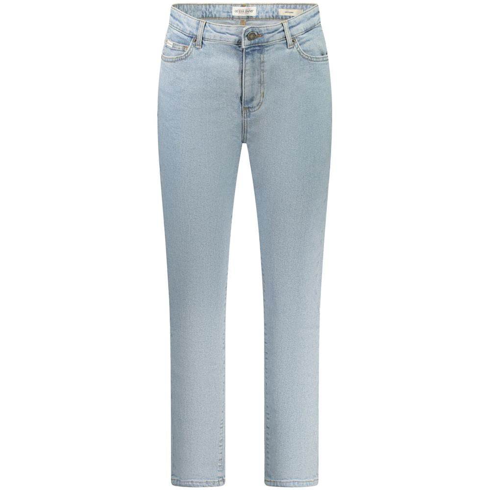 Guess Jeans Blue Cotton Women's Skinny Jean - Hilstor