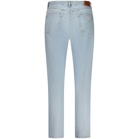 Guess Jeans Blue Cotton Women's Skinny Jean - Hilstor