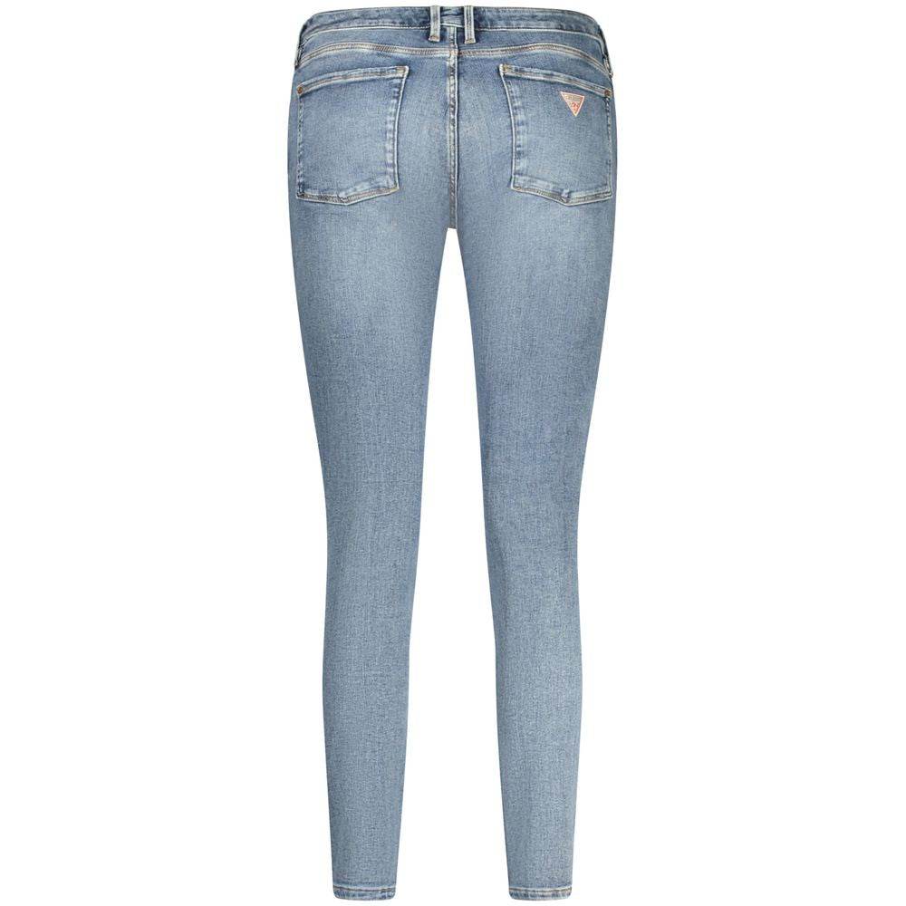 Guess Jeans Blue Cotton Women Jeans - Hilstor