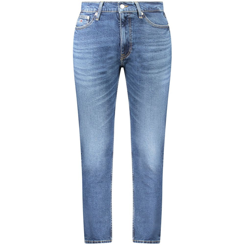 Tommy Hilfiger blå bomulds jeans til mænd