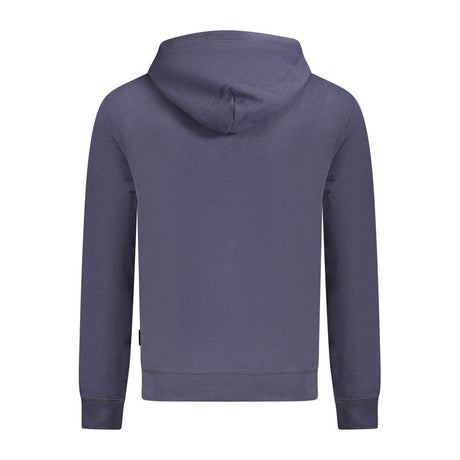 Napapijri Blue Cotton Men Sweater - Hilstor