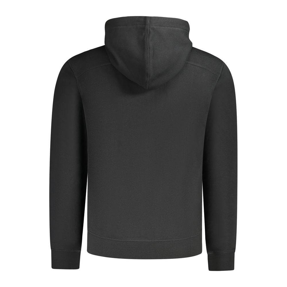 Hugo Boss Black Cotton Men Sweater - Hilstor