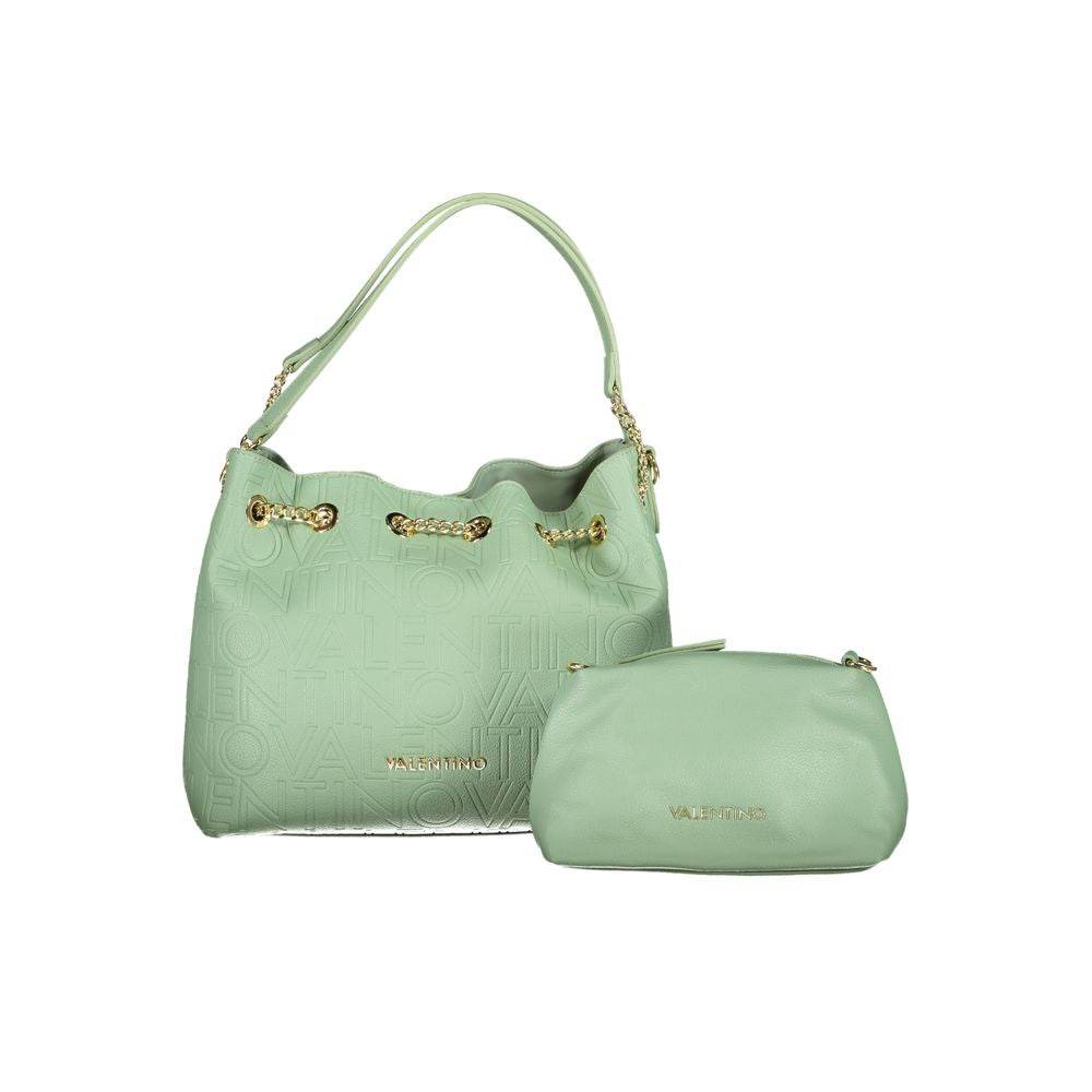 Mario Valentino Green Polyethylene Handbag - Hilstor