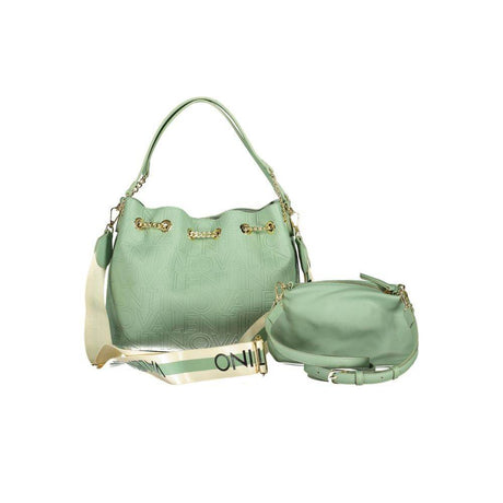 Mario Valentino Green Polyethylene Handbag - Hilstor