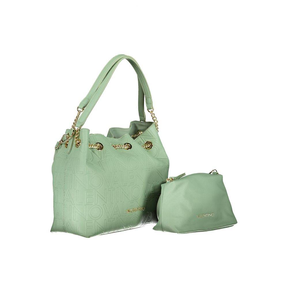 Mario Valentino Green Polyethylene Handbag - Hilstor