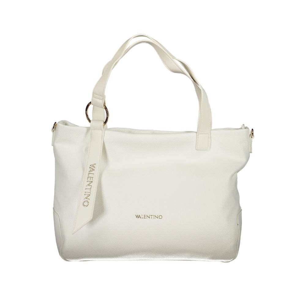 Mario Valentino White Polyethylene Handbag - Hilstor