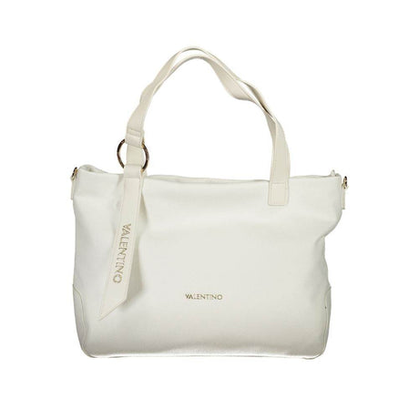 Mario Valentino White Polyethylene Handbag - Hilstor