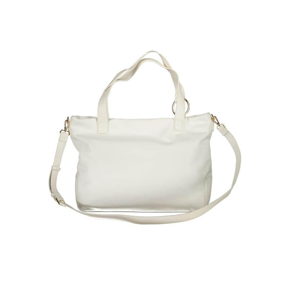 Mario Valentino White Polyethylene Handbag - Hilstor