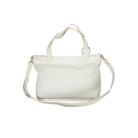 Mario Valentino White Polyethylene Handbag - Hilstor