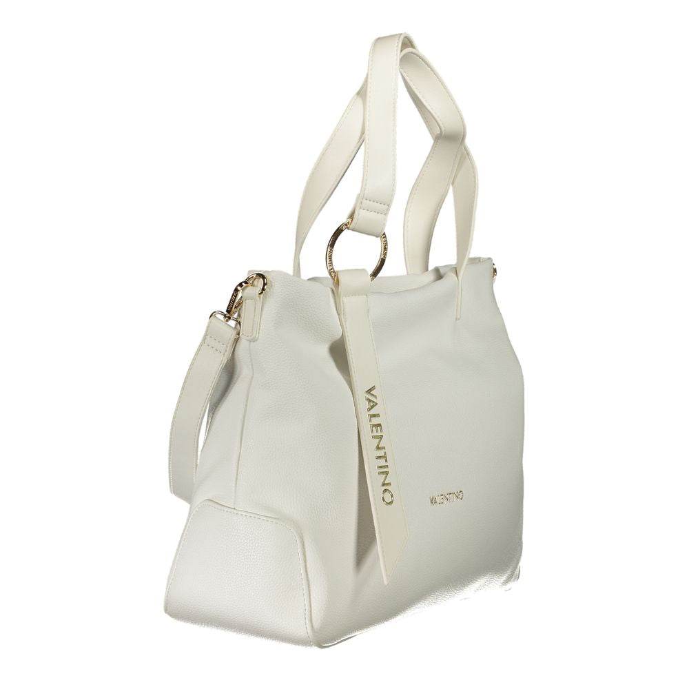 Mario Valentino White Polyethylene Handbag - Hilstor