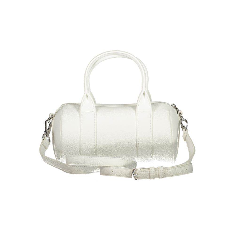Mario Valentino White Polyethylene Handbag - Hilstor