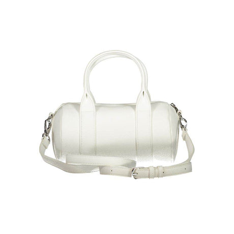 Mario Valentino White Polyethylene Handbag - Hilstor