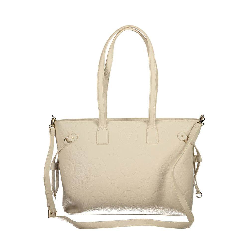 Mario Valentino Beige Polyethylene Handbag - Hilstor