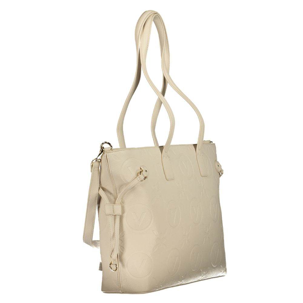 Mario Valentino Beige Polyethylene Handbag - Hilstor