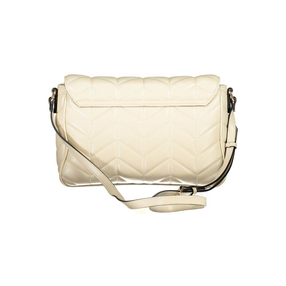 Mario Valentino Beige Polyethylene Handbag - Hilstor