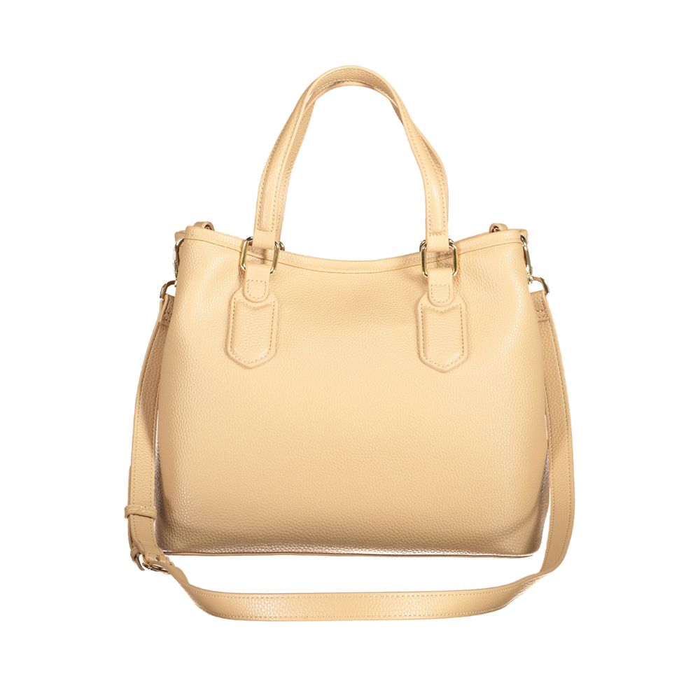 Valentino Tasker Beige Polyethylene Håndtaske til kvinder
