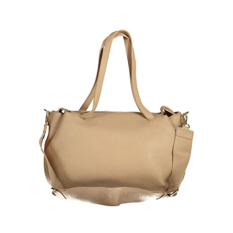 Valentino Tasker Beige Polyethylene Håndtaske til kvinder