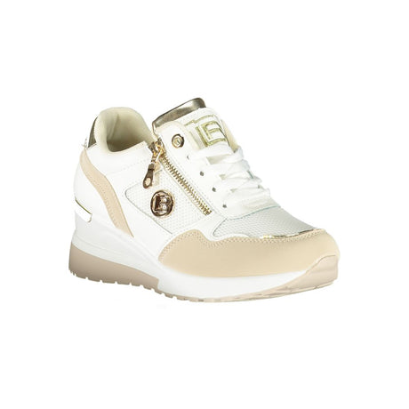 Laura Biagiotti Beige polyester sneaker til kvinder
