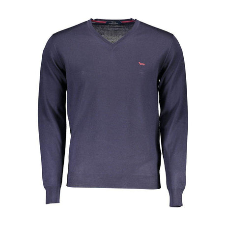 Harmont & Blaine Blue Wool Men Sweater - Hilstor