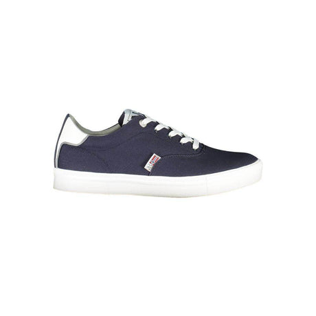 Napapijri Blue Polyester Men Sneaker - Hilstor