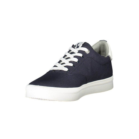 Napapijri Blue Polyester Men Sneaker - Hilstor