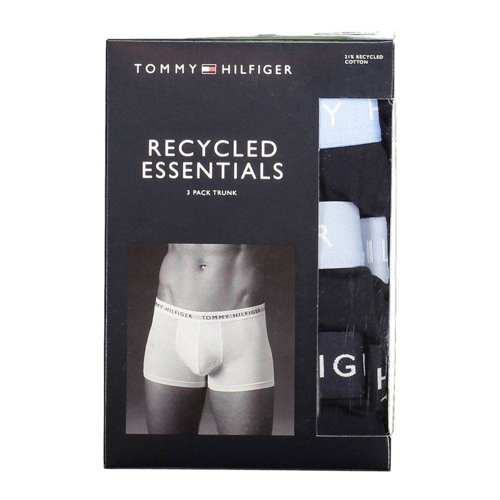Tommy Hilfiger Black Cotton Men Boxer Trio Pack - Hilstor