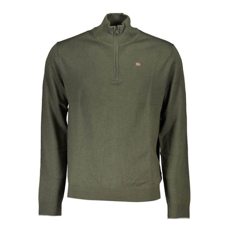 Napapijri Green Fabric Men Sweater - Hilstor
