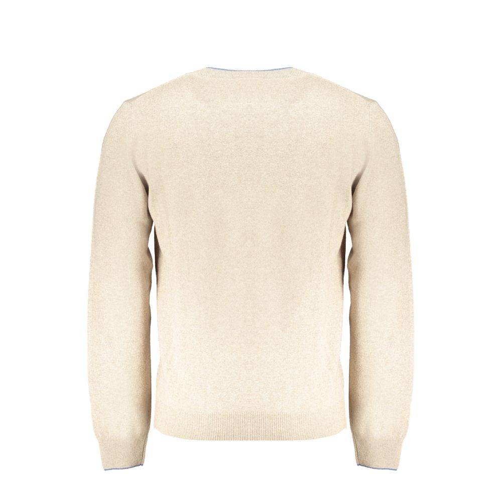 Harmont & Blaine Beige Cashmere Sweater - Hilstor