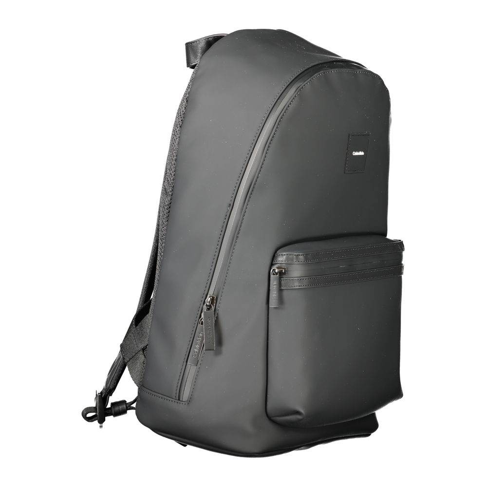 Calvin Klein Black Polyester Men Backpack - Hilstor