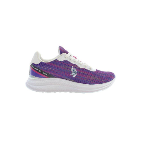 U.S. POLO ASSN. Purple Polyester Women Sneaker - Hilstor