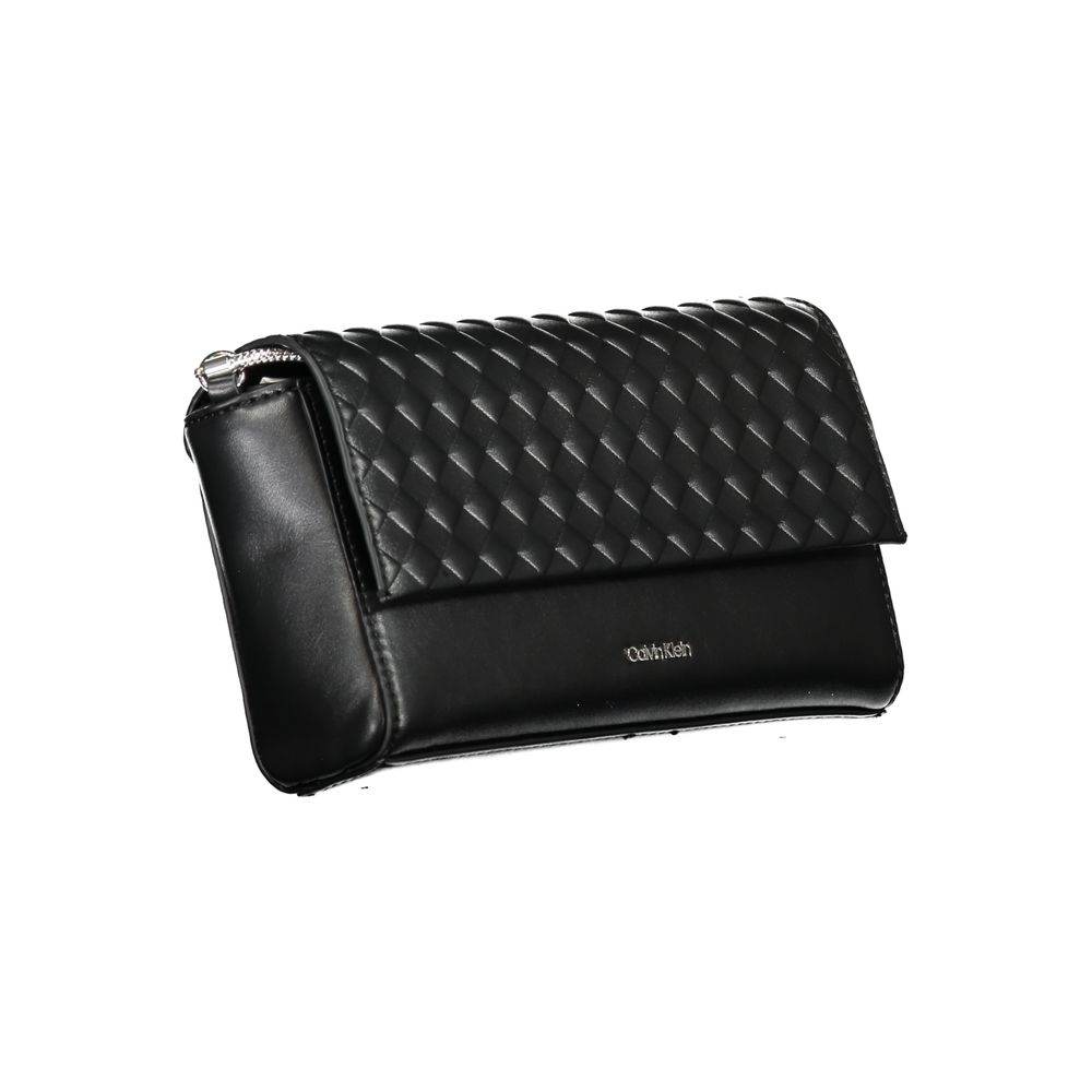 Calvin Klein Black Polyester Handbag - Hilstor