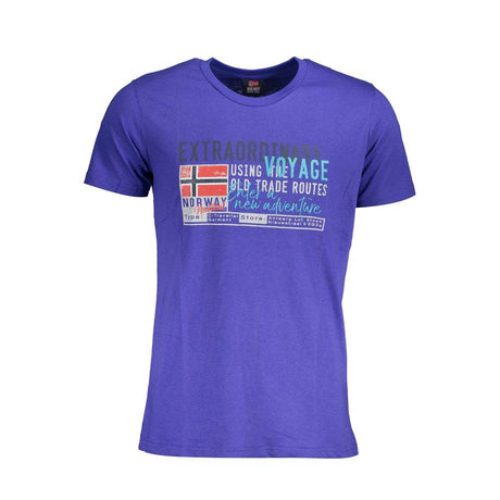 Norway 1963 Blue Cotton T-Shirt - Hilstor