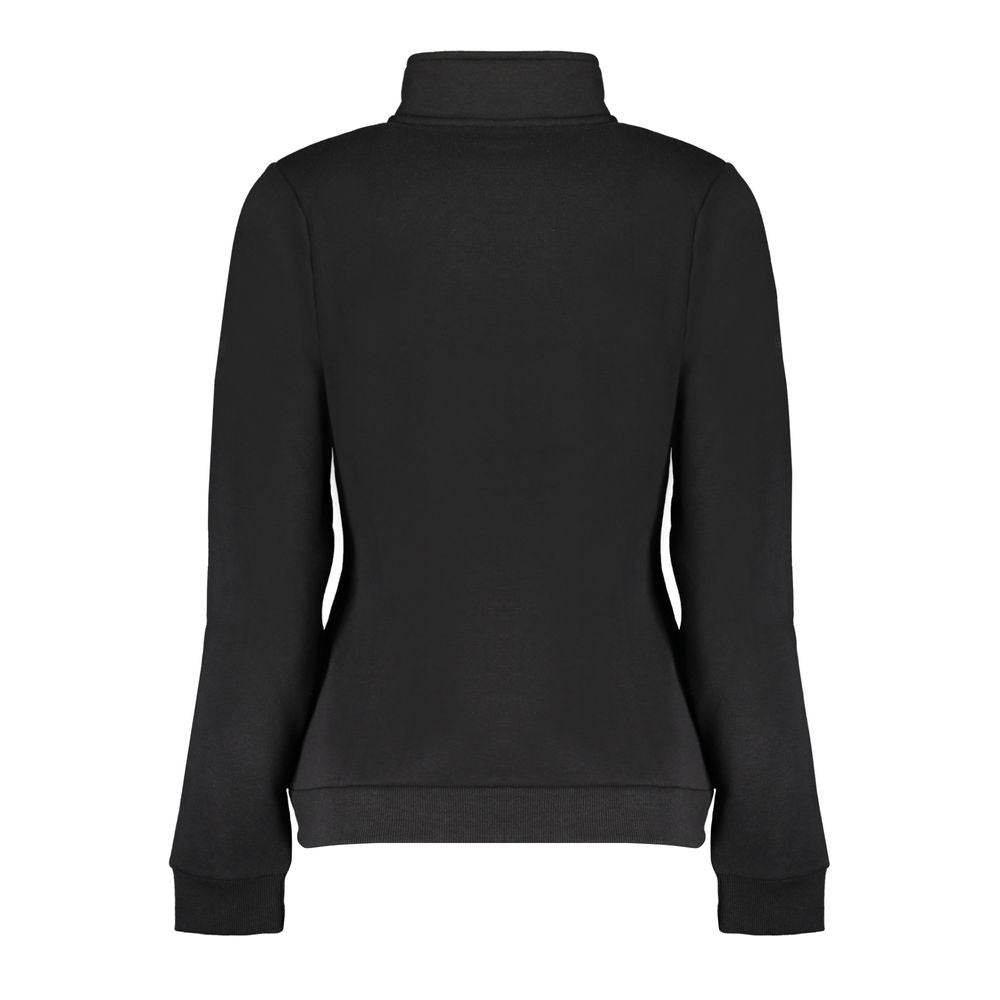 Norway 1963 Black Cotton Women Sweater - Hilstor