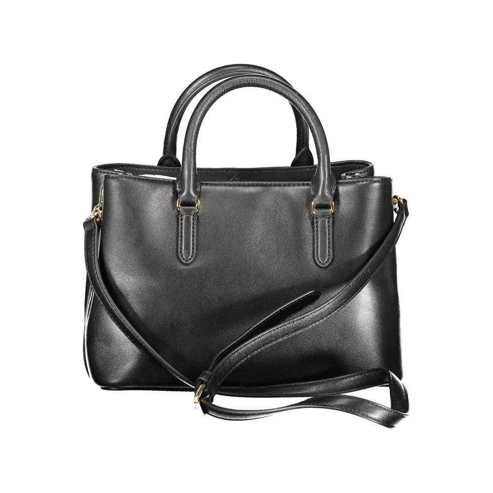 Ralph Lauren Black Leather Handbag - Hilstor