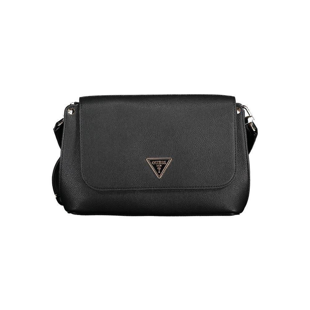 Guess Jeans Black Polyethylene Handbag - Hilstor