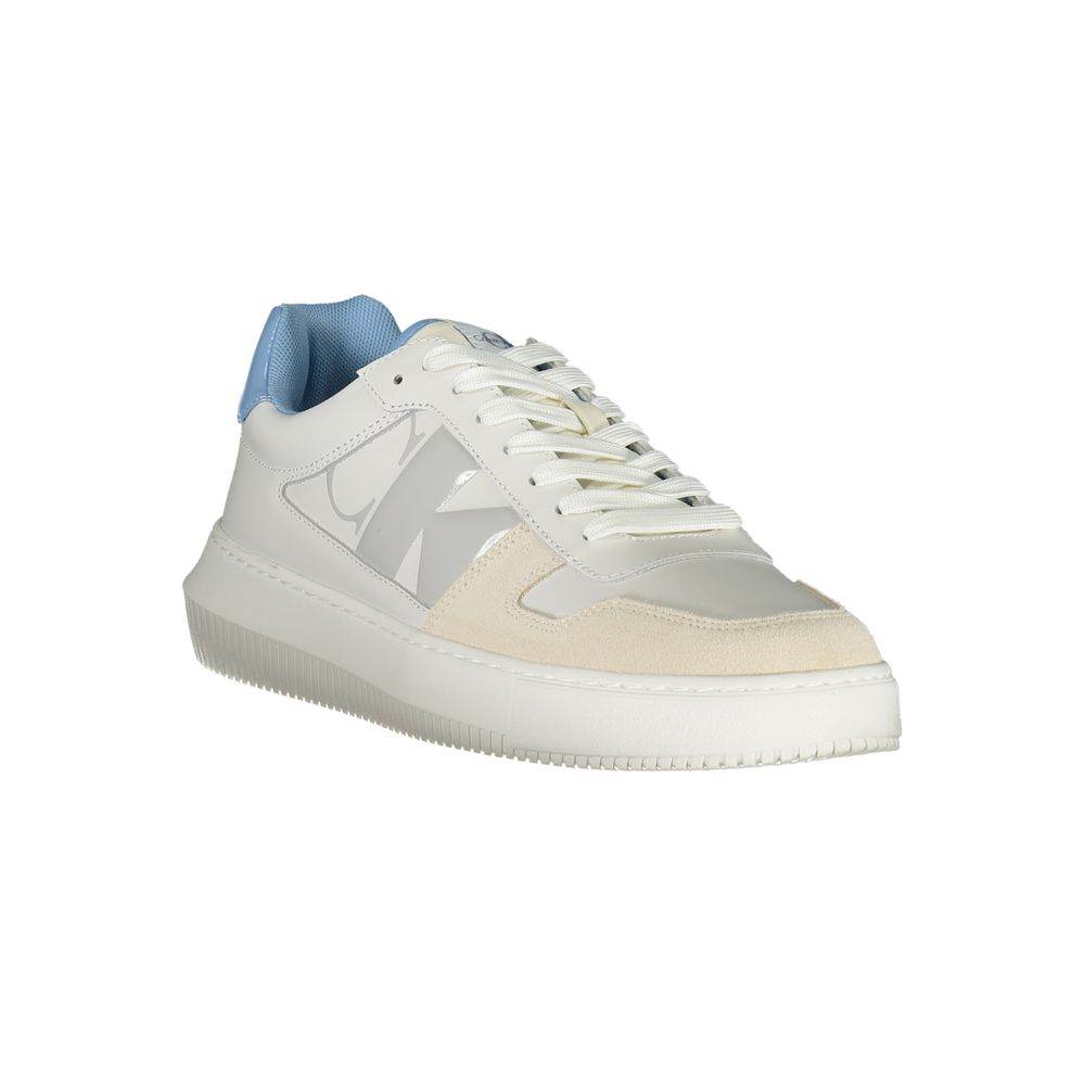 Calvin Klein Eco-Conscious Sneakers with Contrasting Details - Hilstor