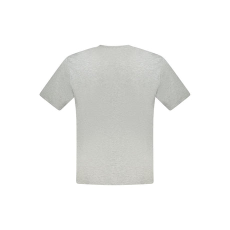 North Sails Grå T-shirt til mænd i bomuld
