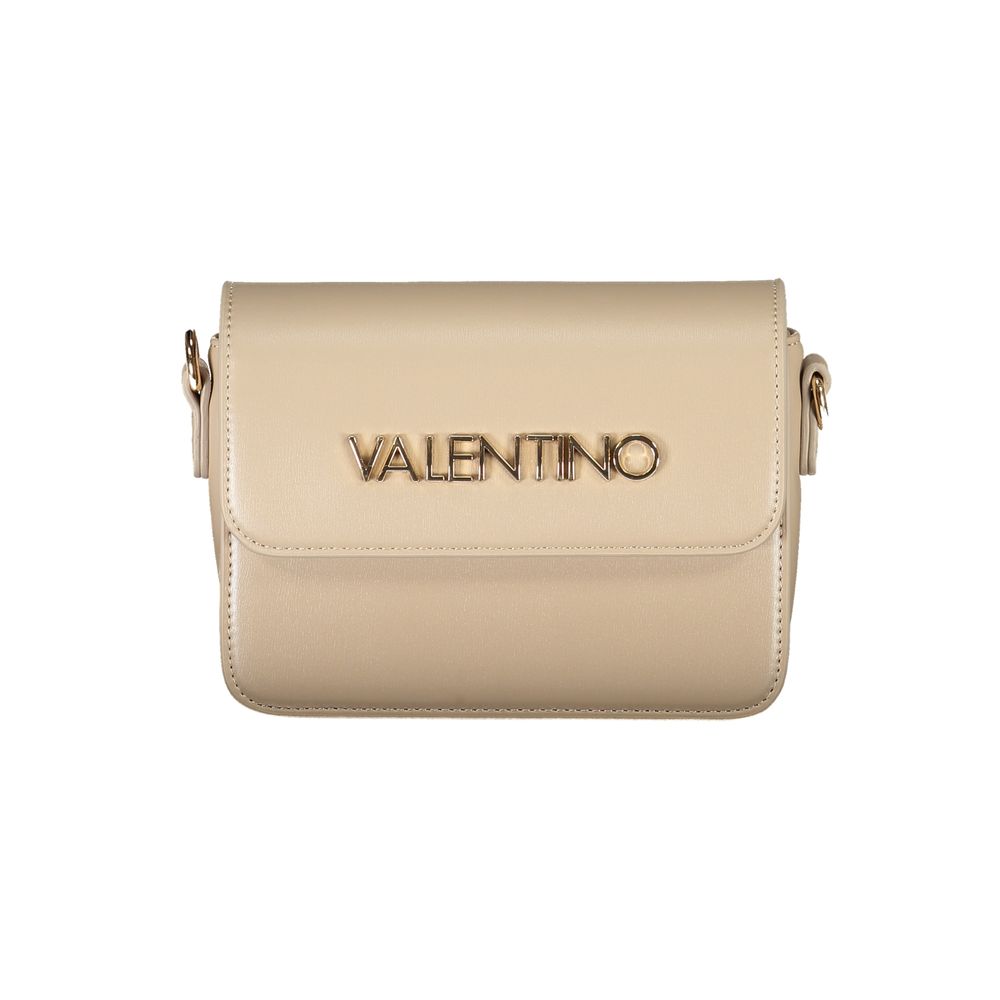 Valentino Tasker Beige Polyethylene Håndtaske til kvinder